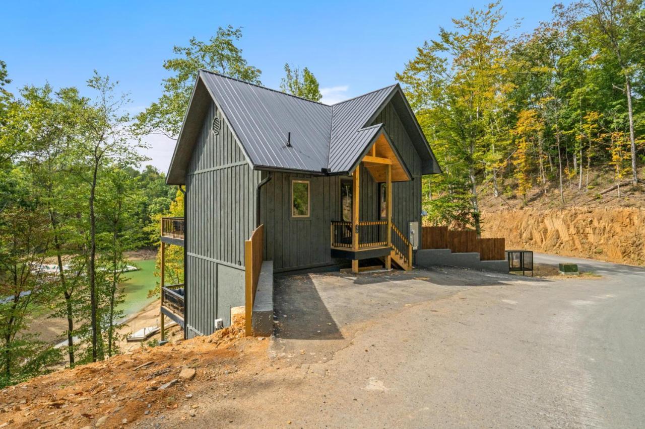 Cozy Cove Retreat W Lake View Hot Tub Firepit Dandridge Eksteriør bilde